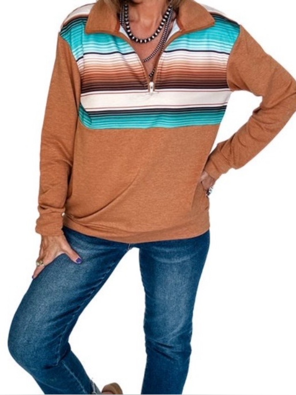Womens Herdsman Half Zip Pullover, Small, NWOT